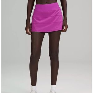 Lululemon pace rival skirt size 8